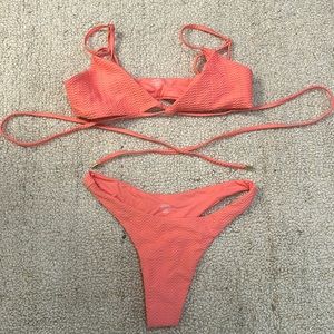 Cute bathing suit comes with both